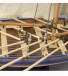 Шлюпка HMS Bounty (Jolly Boat) 1:25. деревянная масштабная модель корабля 21