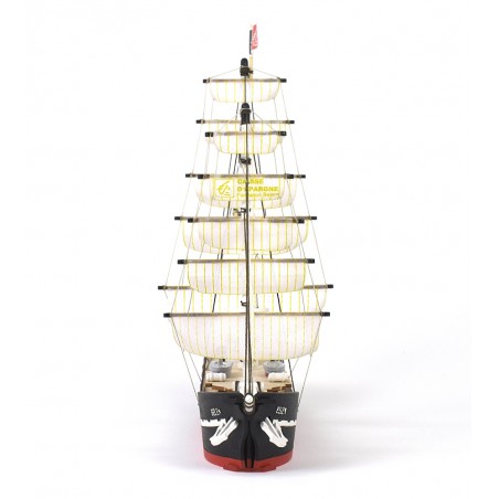 Easy Kit Nave scuola francese Belem 1:160. Modello di nave con vernice e accessori 3