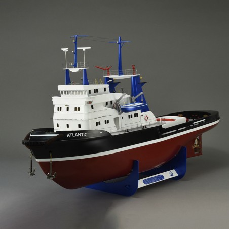 Rebocador Atlantic 1:50, modelo de barco navegável em madeira e ABS (adequado para R/C) 6