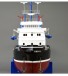 Sleepboot Atlantic 1:50. Model van een bestuurbare boot in hout en ABS (geschikt voor R/C) 8