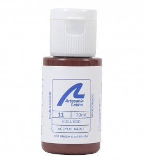 Farbe auf Wasserbasis: Hull Red (20 ml) 2