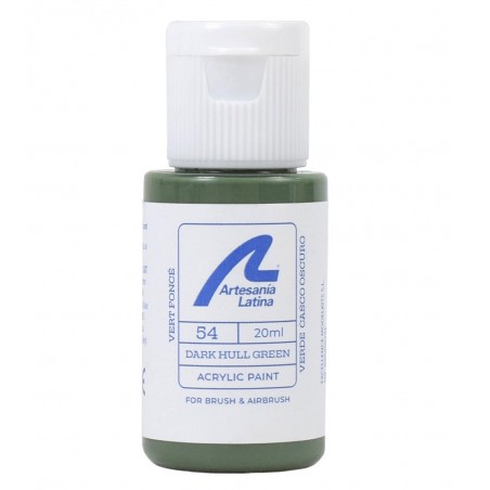 Farba na bazie wody: Dark Hull Green (20 ml)