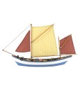 Doris Saint Malo 1:20. Modello di barca da pesca in legno 6