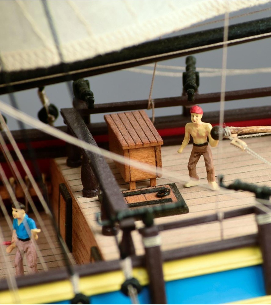 First Fleet Brig HMS Supply. 1:50 modelskibssæt...