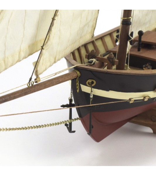 U.S. Lodsbåd Swift. 1:50 modelskibssæt i træ