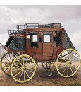 Diligencia Stagecoach 1848 1:10. Maqueta de Lujo en Madera y Metal