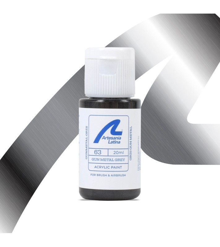 Farba na bazie wody: Gun Metal Grey (20 ml)