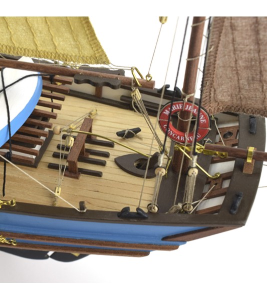 MARIE JEANNE Tuna Boat 1:50 Модель деревянной рыболовной лодки