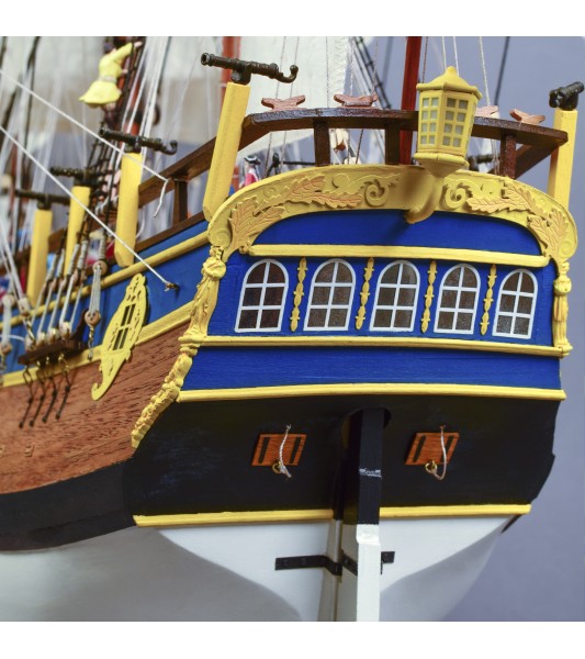 Navío HMS Endeavour 1:65. Maqueta de Barco en Madera