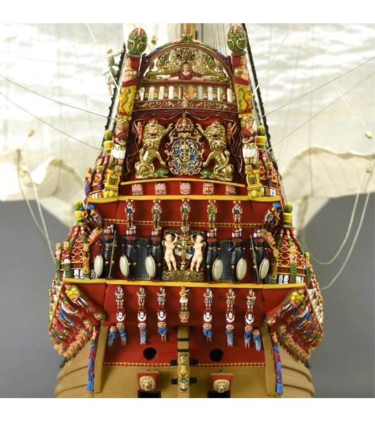 Nave da guerra Vasa 1:65. Modello di nave in legno