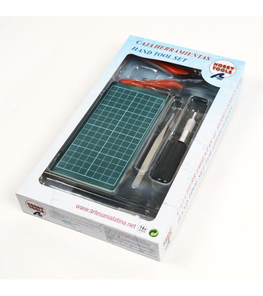 Set di strumenti di modellazione in plastica e legno