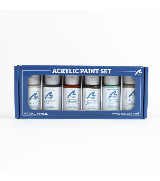Paints Set for Ship Model: Cutter Pen Duick