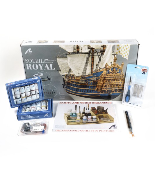 Soleil Royal. Geschenkpakket met Model, Verf, Accessoires en Gereedschap
