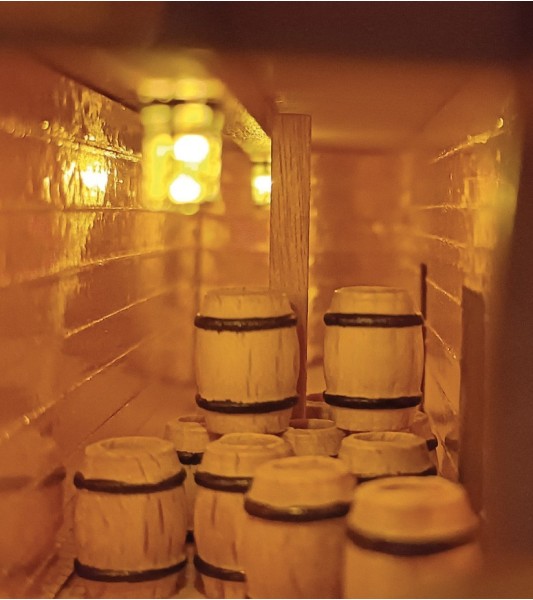 HMS VICTORY Trafalgar 1805 - Versione ANATOMIA - 1:84 - Modello in scala di legno