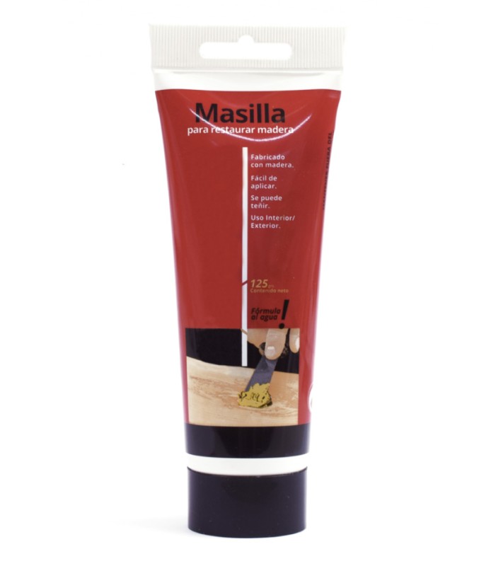 Masilla al Agua para Restaurar Madera (125 ml)