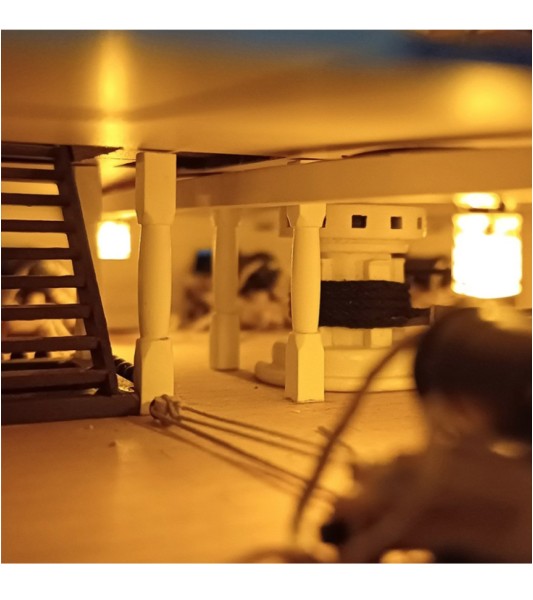 Anatomía HMS Victory. Pack Regalo con Maqueta, Figurines, Pinturas, LED y Herramientas