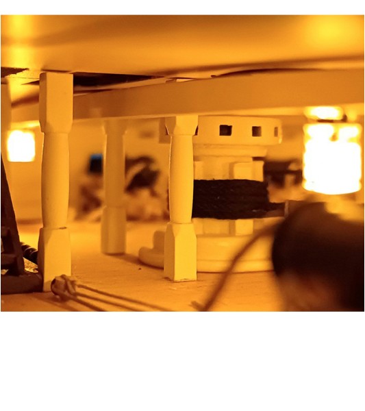 Anatomie HMS Victory. Geschenkpaket mit Modell, Figuren, Gemälden, LEDs und Werkzeug