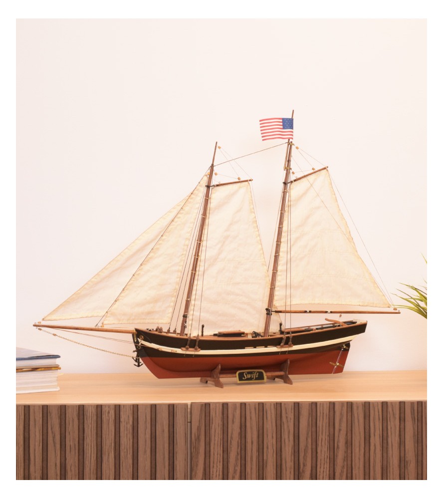 Swift Pilot Boat. Gavepakke med model, maling...