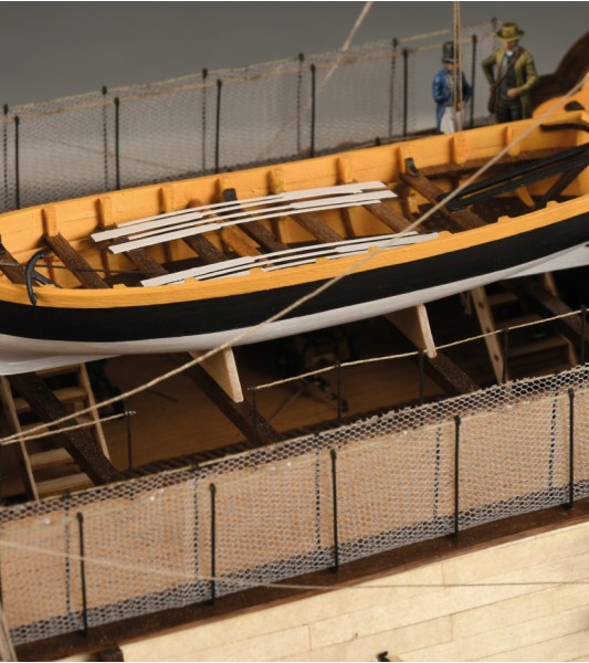 Master and Commander's HMS SURPRISE - Holzmodellbausatz im Maßstab 1:48