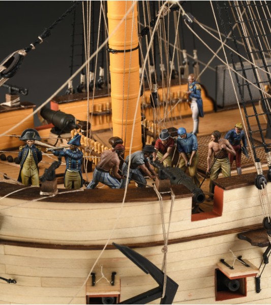 Master and Commander's HMS Surprise - Holzmodellbausatz im Maßstab 1:48
