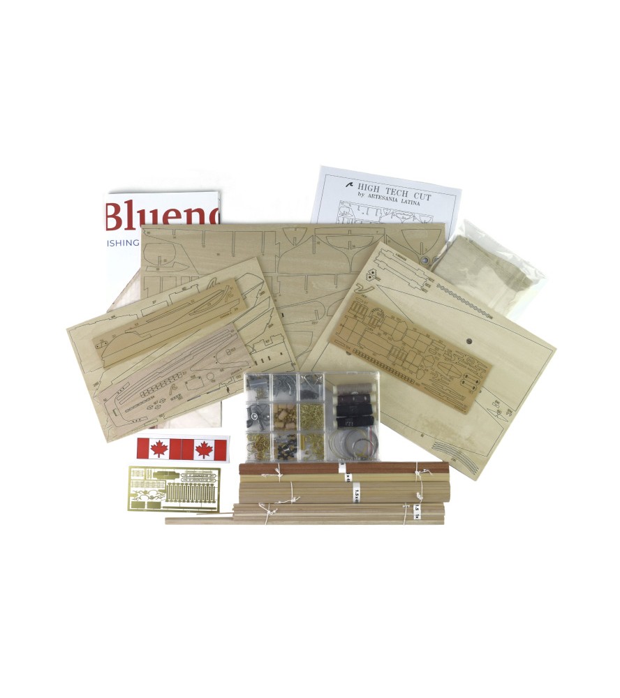 Fischereischoner Bluenose II 1:75 Schiffsmodell...