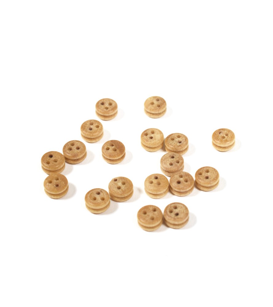 Deadeye in Boxwood Dia. 5 mm (18 Units) for...