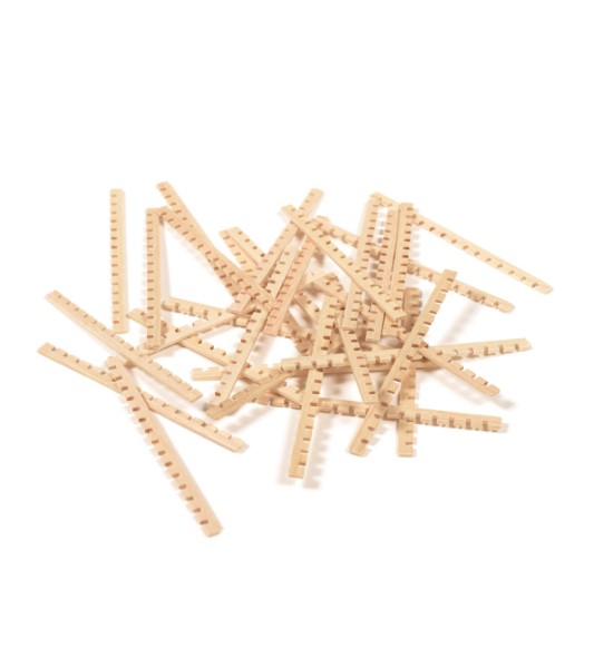 Drewniane panele brzozowe 53 mm (30 szt.) do modelarstwa morskiego