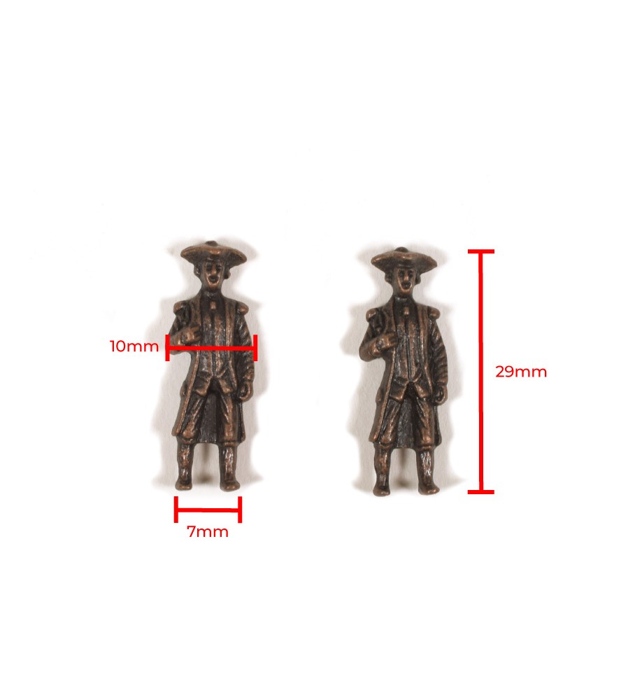 Timoniere 29 mm (2 pz.)