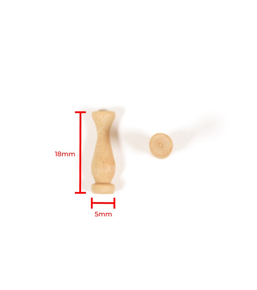 Pojedyncza kolumna z bukszpanu 18 mm (10 sztuk)...