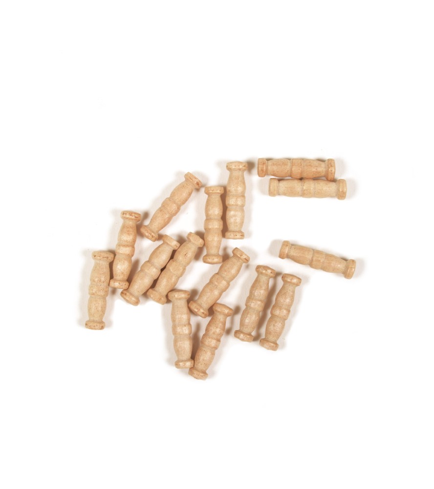 Coluna dupla de buxo 16 mm (15 unid.) para...