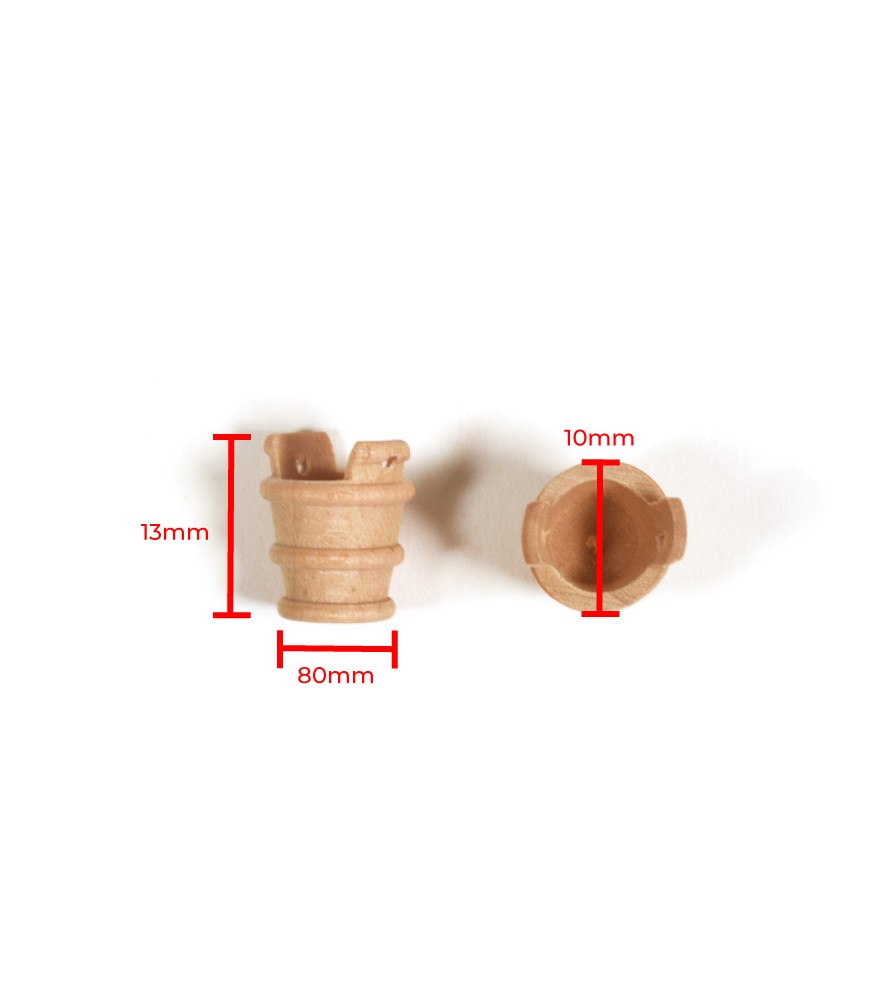 Łyżka bukszpanowa 13 mm (4 szt.) do modelarstwa...