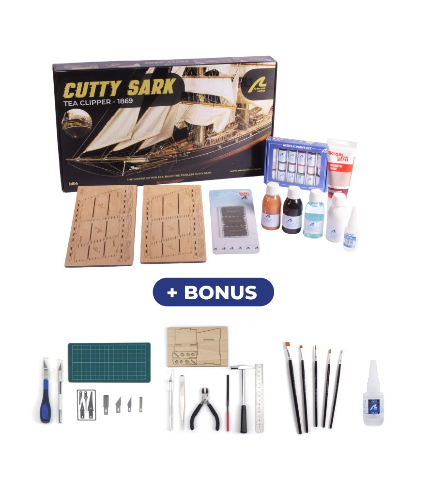 Dárkové balení CUTTY SARK Tea Clipper 1:84 -...