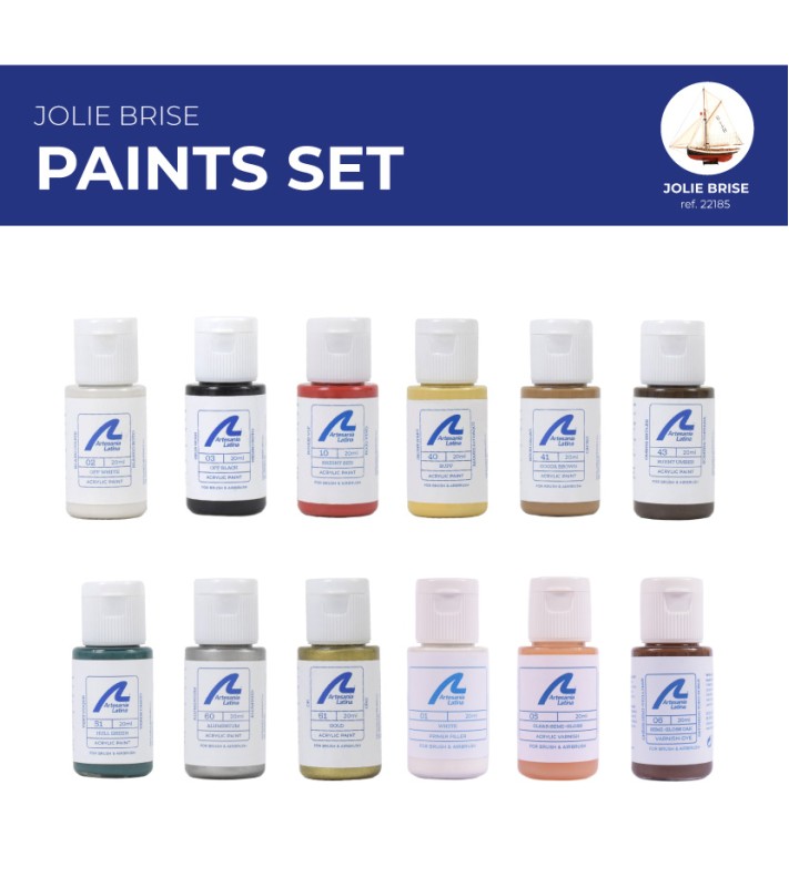 Model Paintings Pack: Jolie Brise Boat