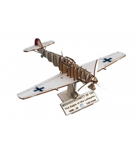Drewniany model myśliwca: Messerschmitt BF 109 1/48