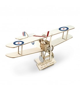 Maquette Avion de Chasse en Bois: Sopwith Camel 1/32