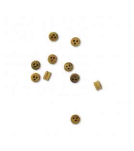 Deadeye in Boxwood Dia. 2.5 mm (10 sztuk) do modelowania statków