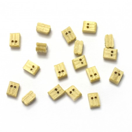 Schaalmodelbouwaccessoires: buxusblok 3 mm