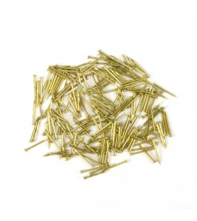 Punte di ferro ottonate 10 mm (200 pz.)