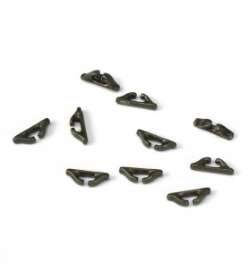 Prowadnica z czarnego metalu 9 mm (10 sztuk)