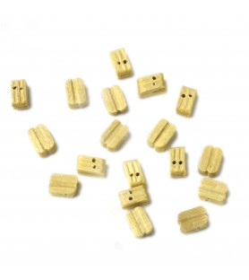 Double Block in Boxwood 5 mm (18 Units) for Model Ships