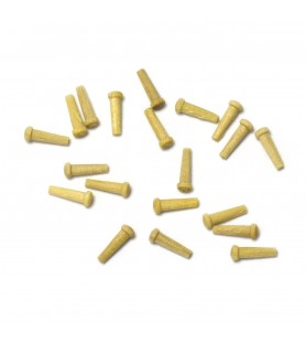 Pointes en Bois de Buis 6 mm (20 Unités) pour Modélisme Naval