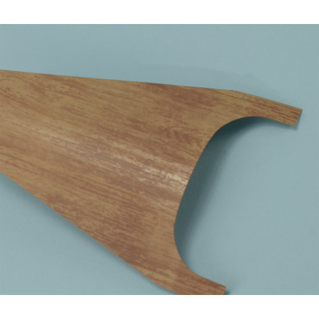 Pochoir micro pour la simulation de bois à l'aérographe