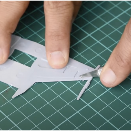 Set di micro seghe, applicatore di colla e scribacchino