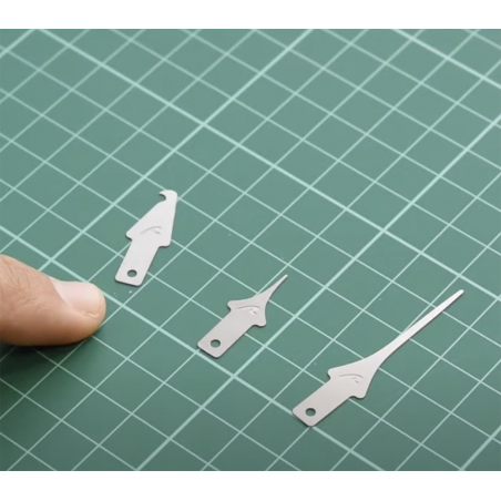 Set di micro seghe, applicatore di colla e scribacchino