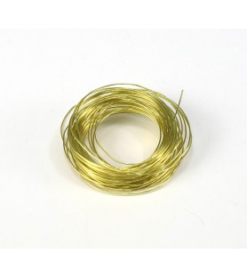 Messing draad diam. 0,5 mm (5 m) voor boetseren en knutselen