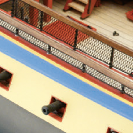 Rete fine in tessuto nero 200x350 mm per modellismo navale