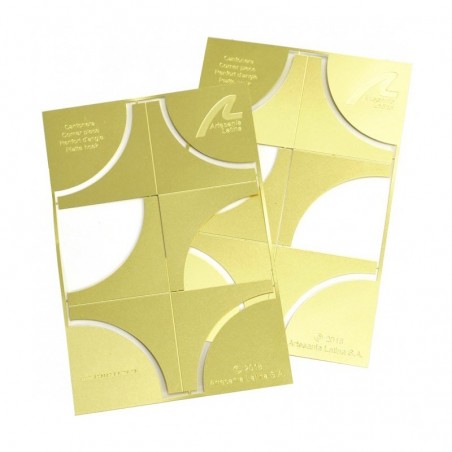 Set 4 Brass Corner Piece Nº1