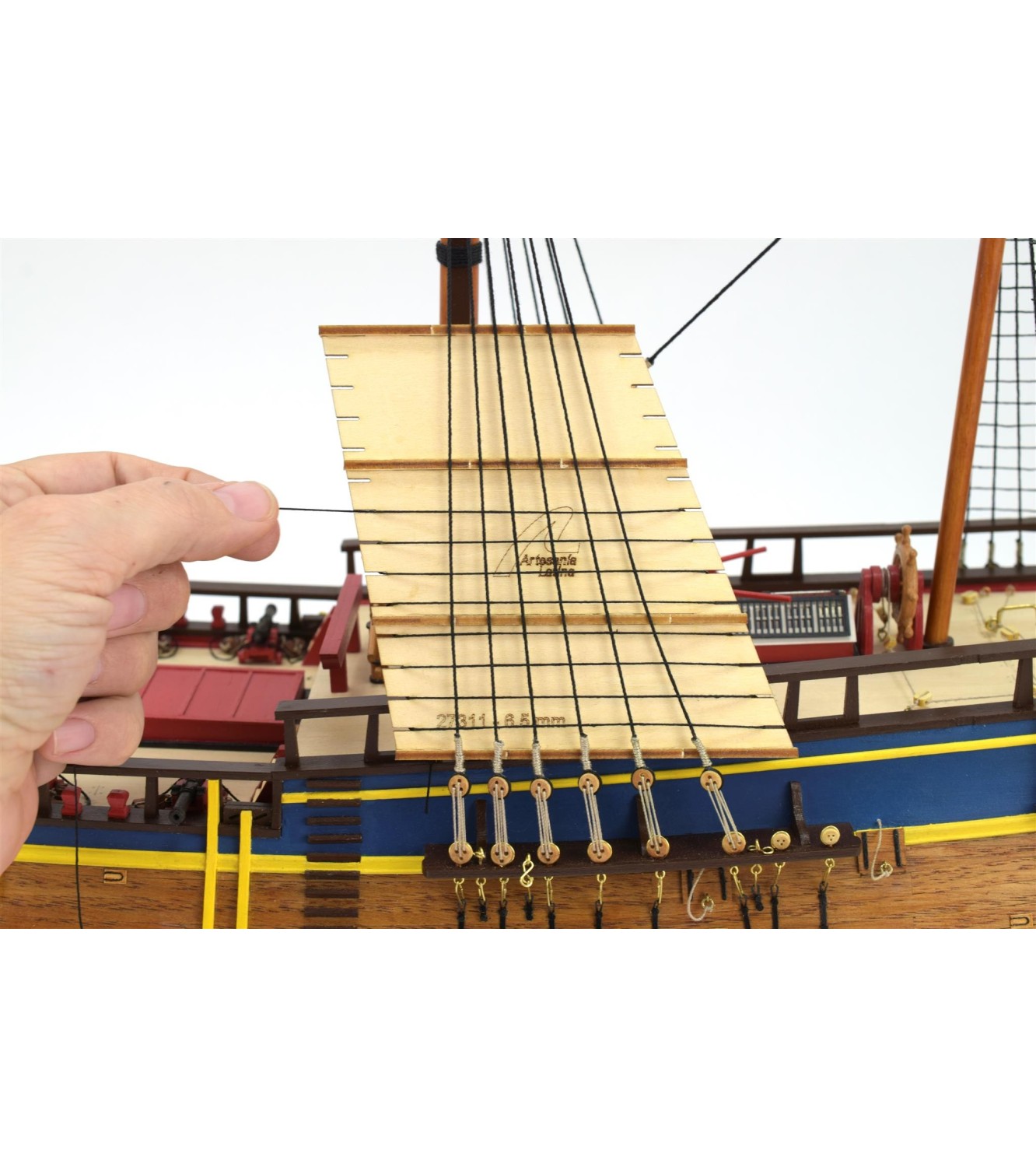 Micro Easy Ratlines Templates 6.5 mm. Build Wooden Model Ship