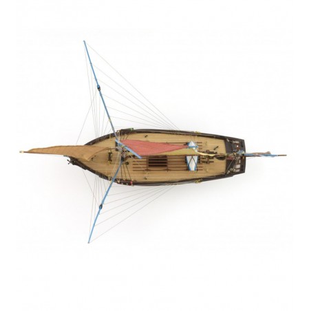 Thonier Marie Jeanne 1:50. Maquette Bateau de Pêche en Bois 22