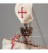 Caravela Santa Maria 1:65. Modelo de navio em madeira 6